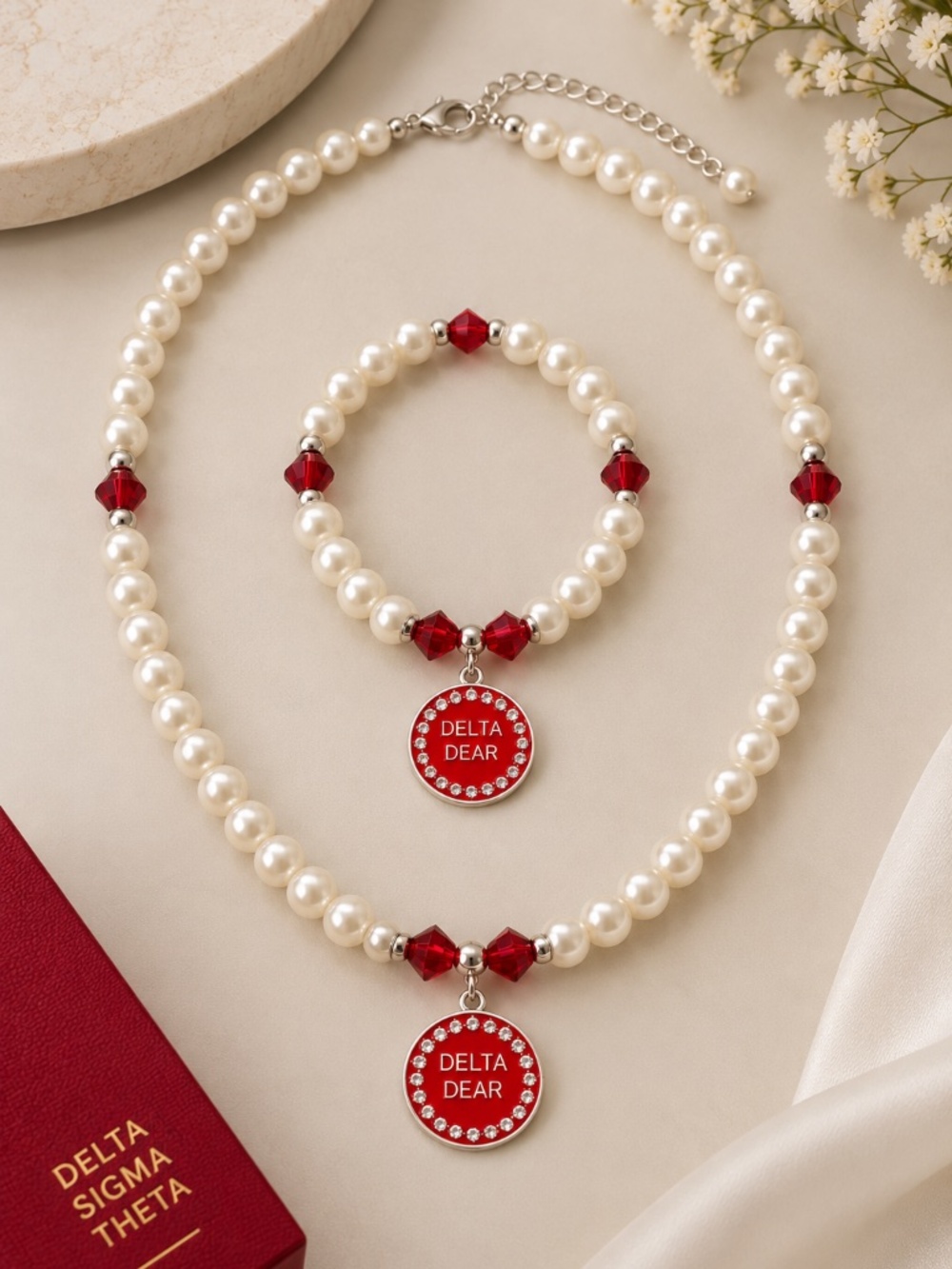 Delta Dear Jewelry Set